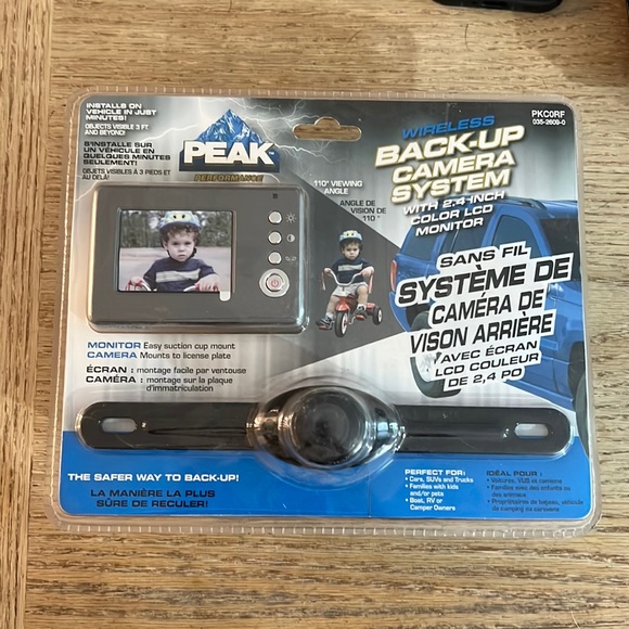 Vehicle - Peak PKCORA-01 Back-Up Camera 2.4 in. - Picture 3 of 7